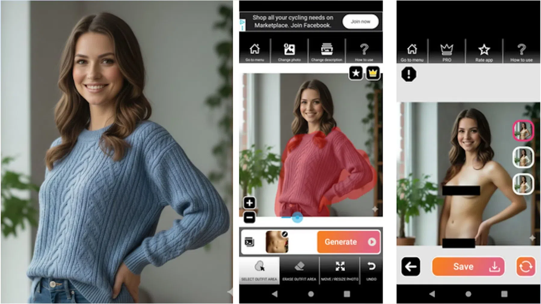 Tech Transparency Project AI nudes research